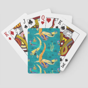 Luca   Alberto & Luca Swim With Fish Playing Cards