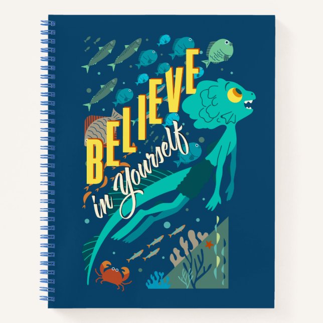 Luca | Believe in Yourself Notebook (Front)