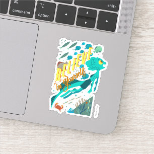 Luca Believe in Yourself Sticker