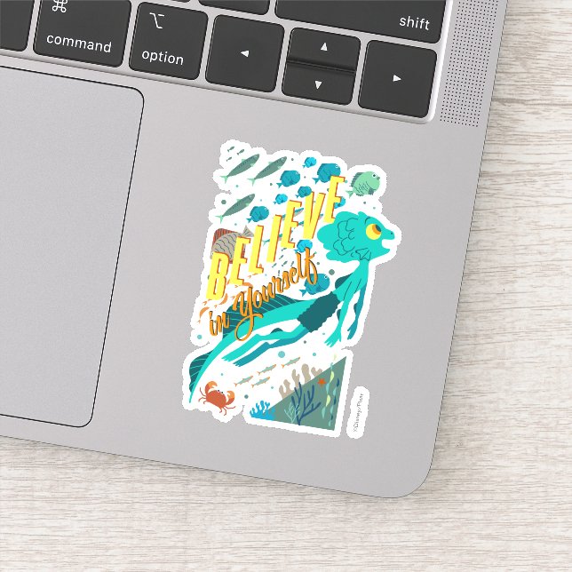 Luca | Believe in Yourself Sticker (Detail)