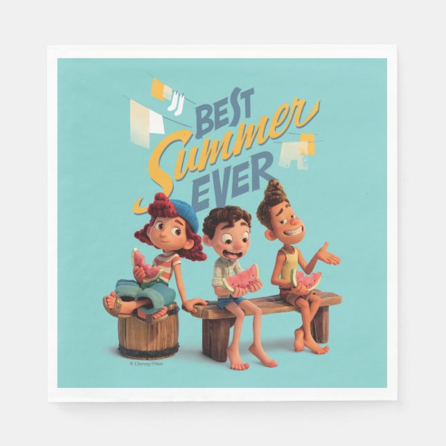 Luca | Best Summer Ever Napkins (Front)