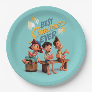 Luca Best Summer Ever Paper Plates