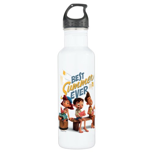 Luca  Best Summer Ever Stainless Steel Water Bottle