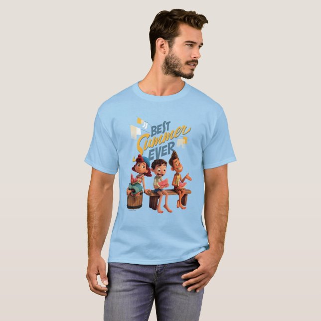 Luca | Best Summer Ever T-Shirt | Zazzle