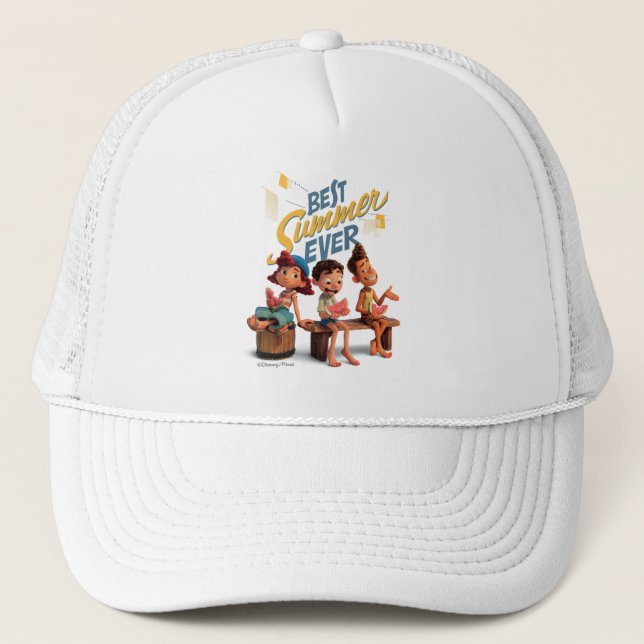 Luca | Best Summer Ever Trucker Hat (Front)