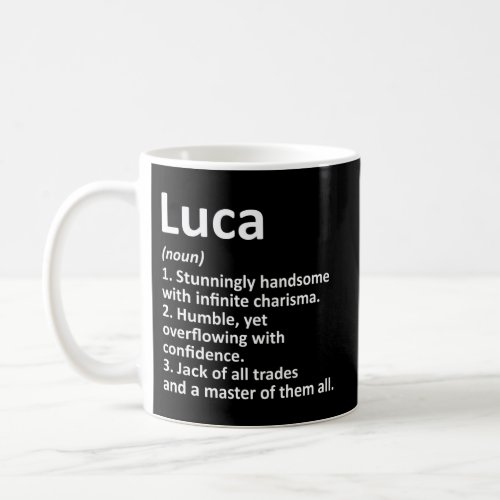 Luca Definition Personalized Name Coffee Mug