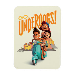 Luca Go Underdogs! Magnet