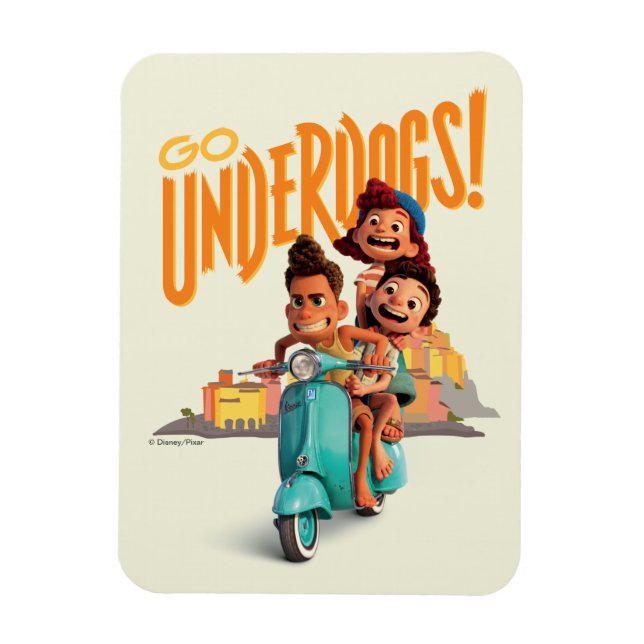 Luca | Go Underdogs! Magnet (Vertical)