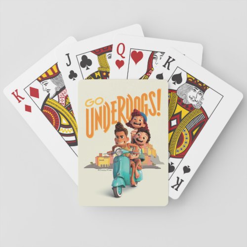 Luca  Go Underdogs Playing Cards