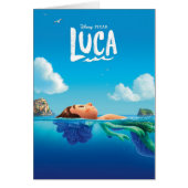 Luca | Human & Sea Monster Luca Theatrical Poster (Front)