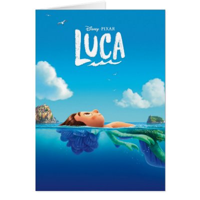 Luca | Human &amp; Sea Monster Luca Theatrical Poster