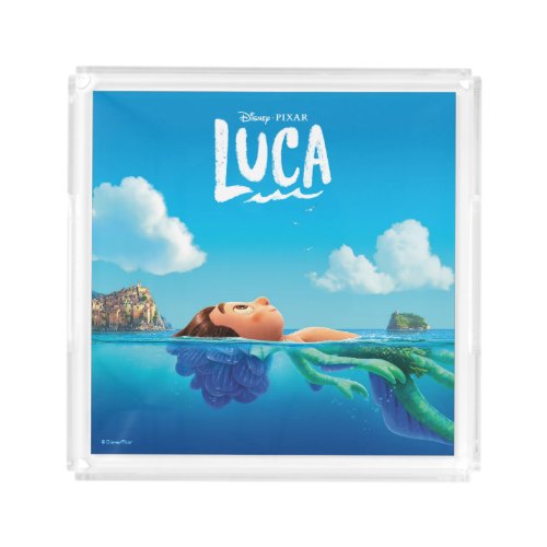 Luca  Human  Sea Monster Luca Theatrical Poster Acrylic Tray
