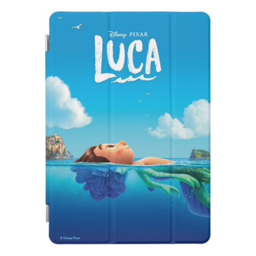 Luca  Human  Sea Monster Luca Theatrical Poster iPad Pro Cover