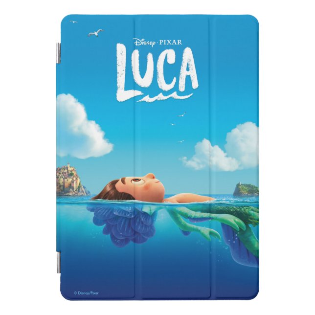Luca | Human & Sea Monster Luca Theatrical Poster iPad Pro Cover (Front)