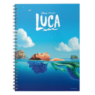 Luca | Human & Sea Monster Luca Theatrical Poster Notebook