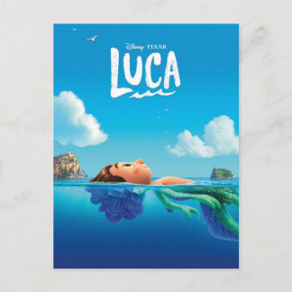 Luca | Human & Sea Monster Luca Theatrical Poster Postcard