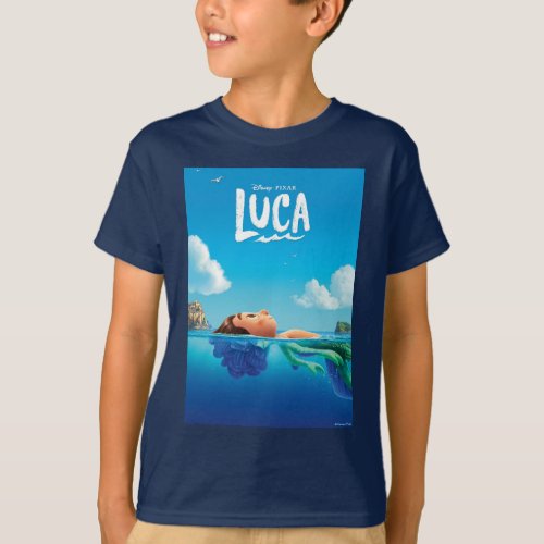 Luca  Human  Sea Monster Luca Theatrical Poster T_Shirt