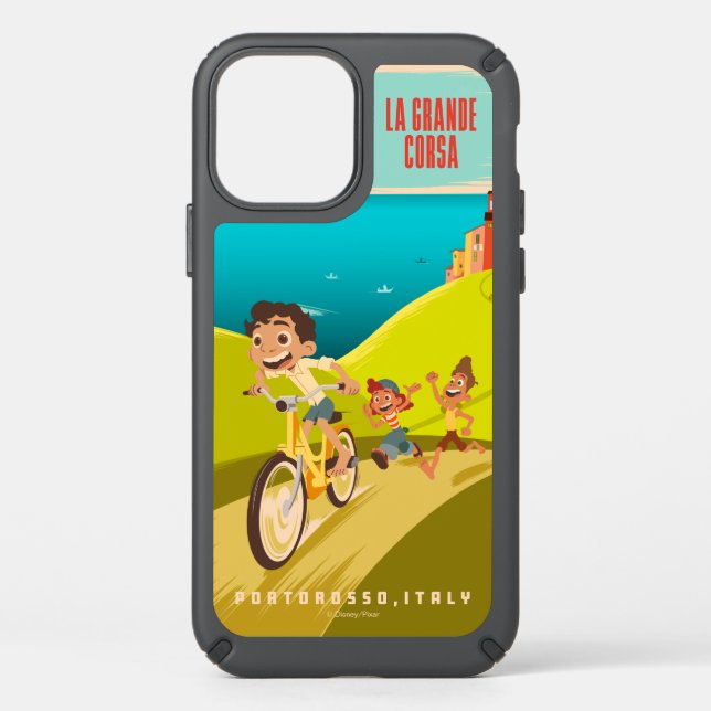 Luca | La Grande Corsa Illustration Speck iPhone 12 Case (Front)