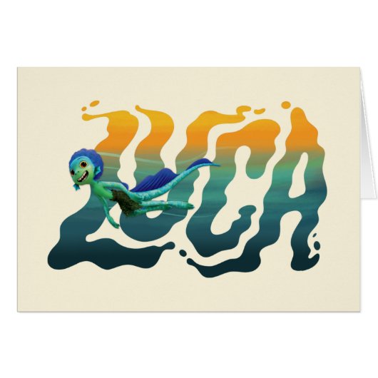 Luca | Luca Swimming Cards (Front Horizontal)