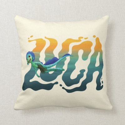 Luca | Luca Swimming Throw Pillow