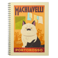 Luca | Machiavelli Cat Illustration