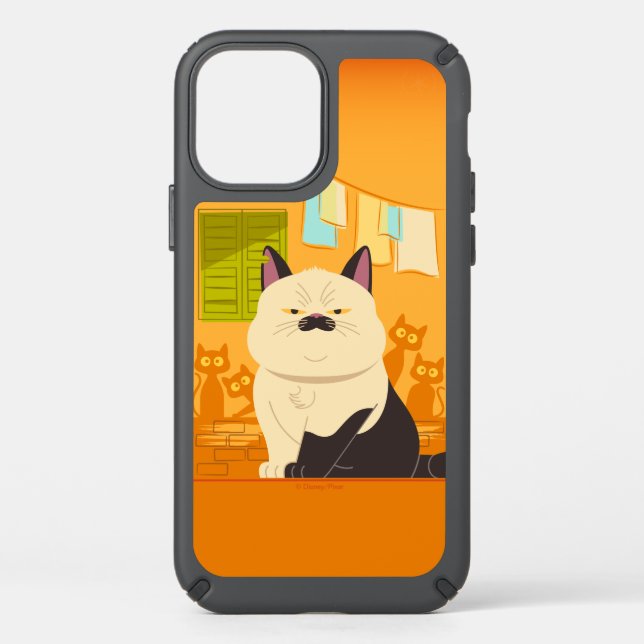 Luca | Machiavelli Cat Illustration Speck iPhone 12 Case (Front)