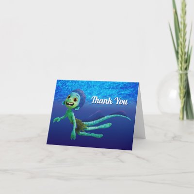 Luca Pool Swim Party Birthday Thank You