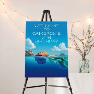 Luca Pool Swim Party Birthday Welcome Sign