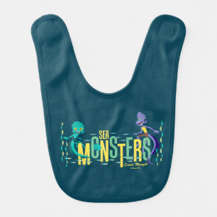 Luca   Sea Monsters Comin' Through! Baby Bib
