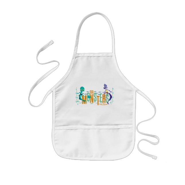 Luca | Sea Monsters Comin' Through! Kids' Apron (Front)