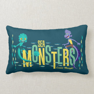 Luca | Sea Monsters Comin' Through! Lumbar Pillow