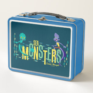 Luca   Sea Monsters Comin' Through! Metal Lunch Box