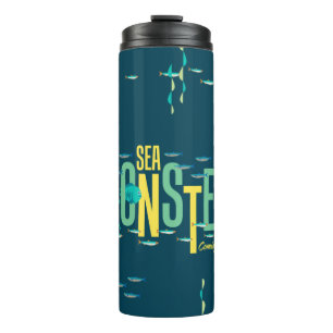 Luca Sea Monsters Comin' Through! Thermal Tumbler