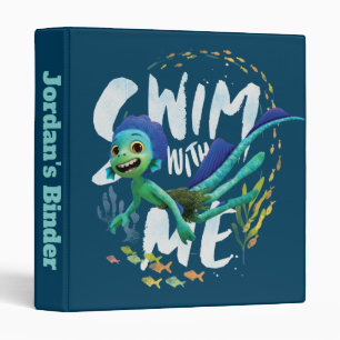 Luca   Swim With Me 3 Ring Binder