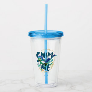 Luca Swim With Me Acrylic Tumbler