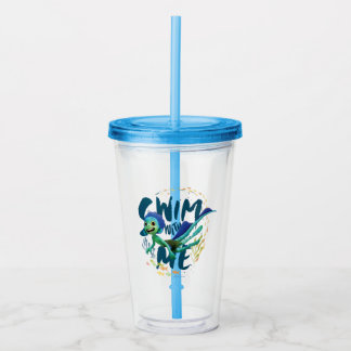 Luca | Swim With Me Acrylic Tumbler
