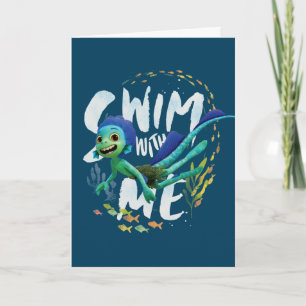 Luca Swim With Me Card