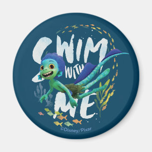 Luca Swim With Me Magnet