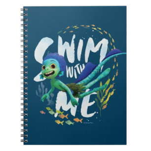 Luca Swim With Me Notebook
