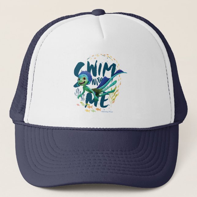 Luca | Swim With Me Trucker Hat (Front)
