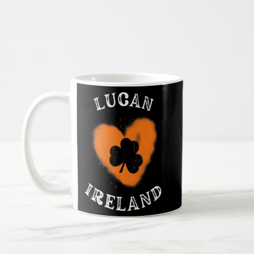 Lucan Dublin Shamrock Gaelic Football and Hurling  Coffee Mug