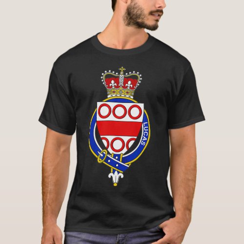 Lucas Coat of Arms  Family Crest T_Shirt