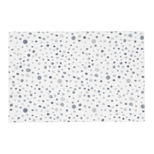 Lucas Confetti Watercolor Dots Paper Placemats