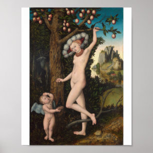 Lucas Cranach The Elder - Cupid Complaining Poster