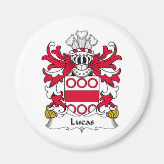 Lucas Family Crest Magnet
