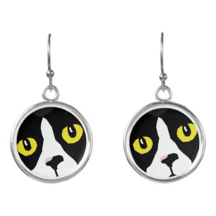 Lucas funky pop-art drop earrings