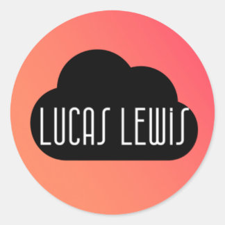 Lucas Lewis Logo Sticker