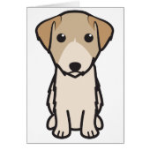 Lucas Terrier Dog Cartoon (Front)
