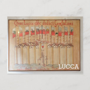 Lucca, Italy Postcard
