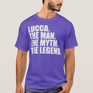 LuccaLucca Name Lucca given name T-Shirt
